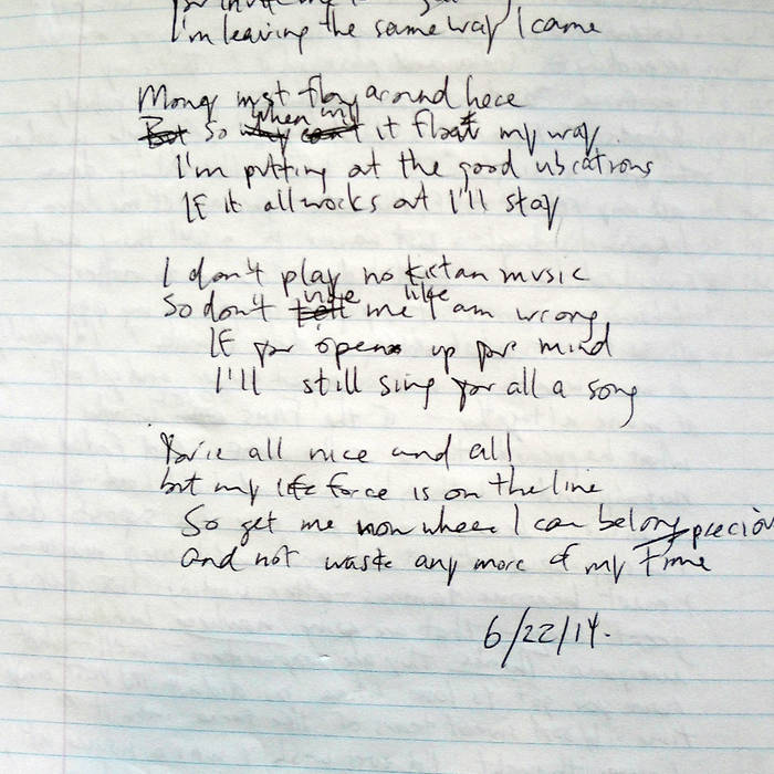 Leaving The Same Way I Came Blues Dan Frechette
