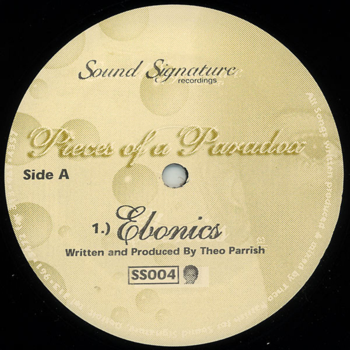 Theo Parrish / Pieces Of A Paradox 12″ | Theo Parrish | Sound