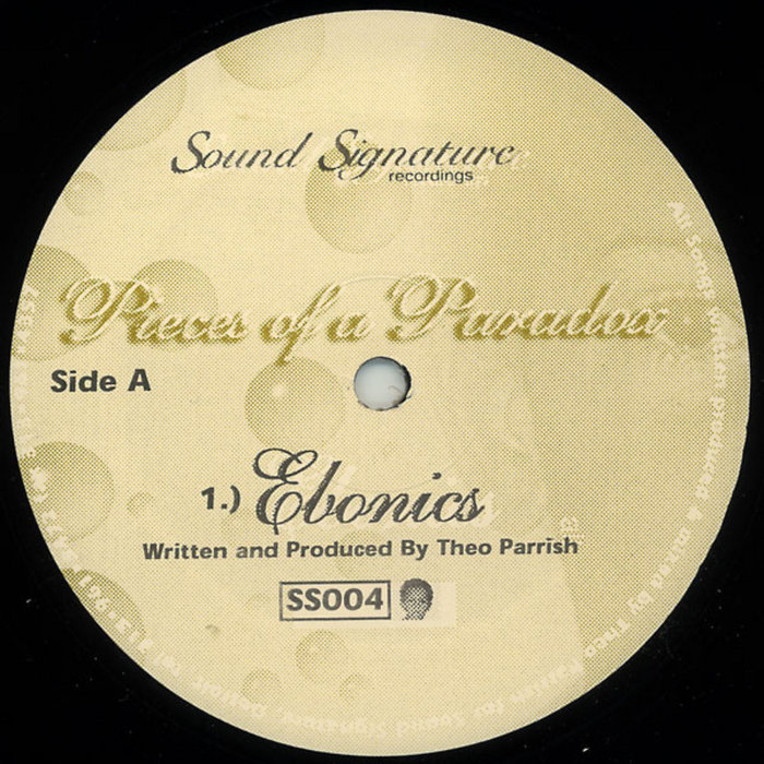 Theo Parrish – Uget ２枚組CD Theo Parrish / Pieces Of A Paradox 12″ | Theo Parrish | Sound