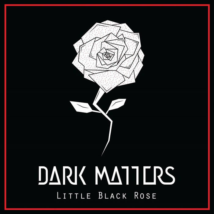 OBHLP001 Little Black Rose Dark Matters Old Bad Habits Label