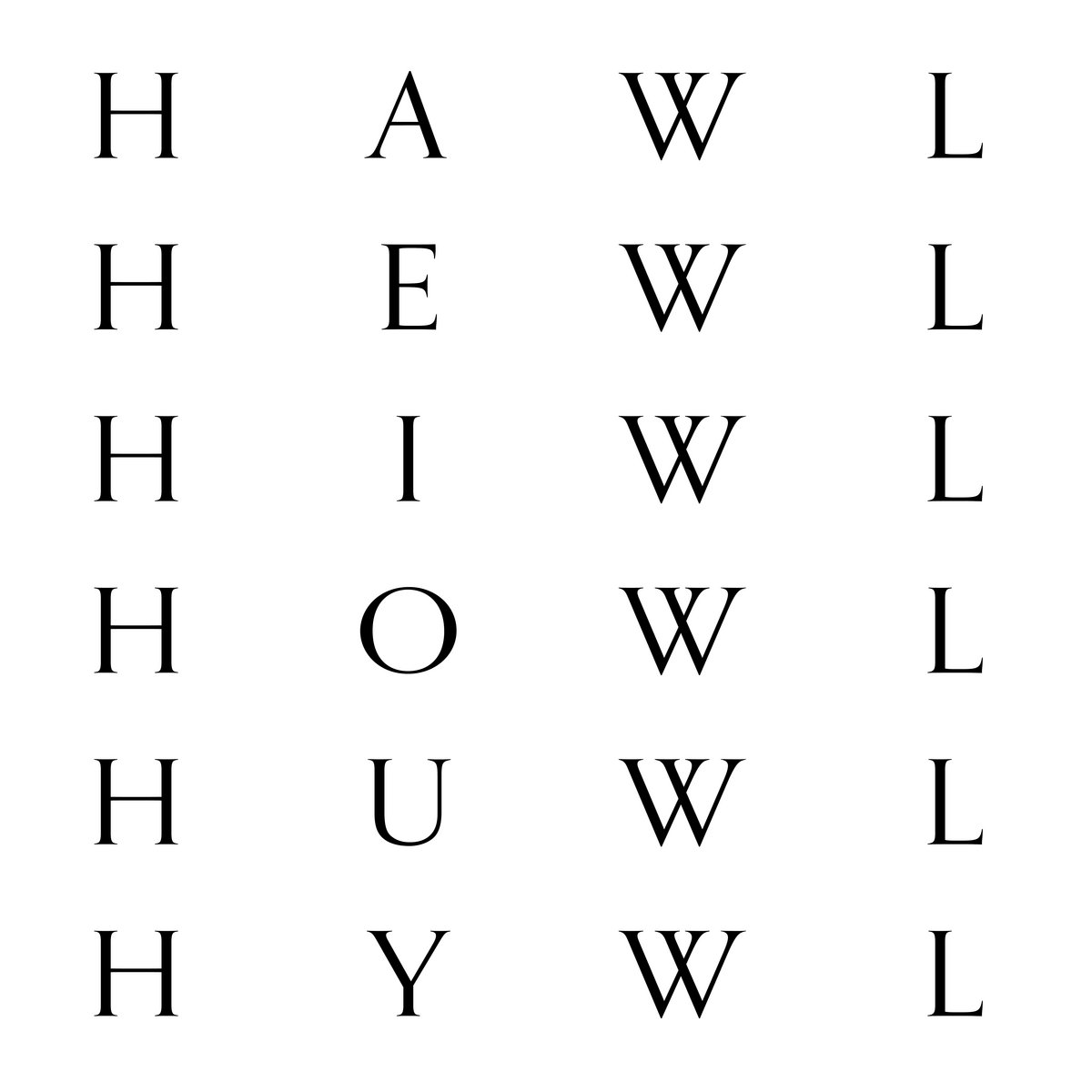 Sentence With Howl HOWL in Six Voices | Tom Comitta