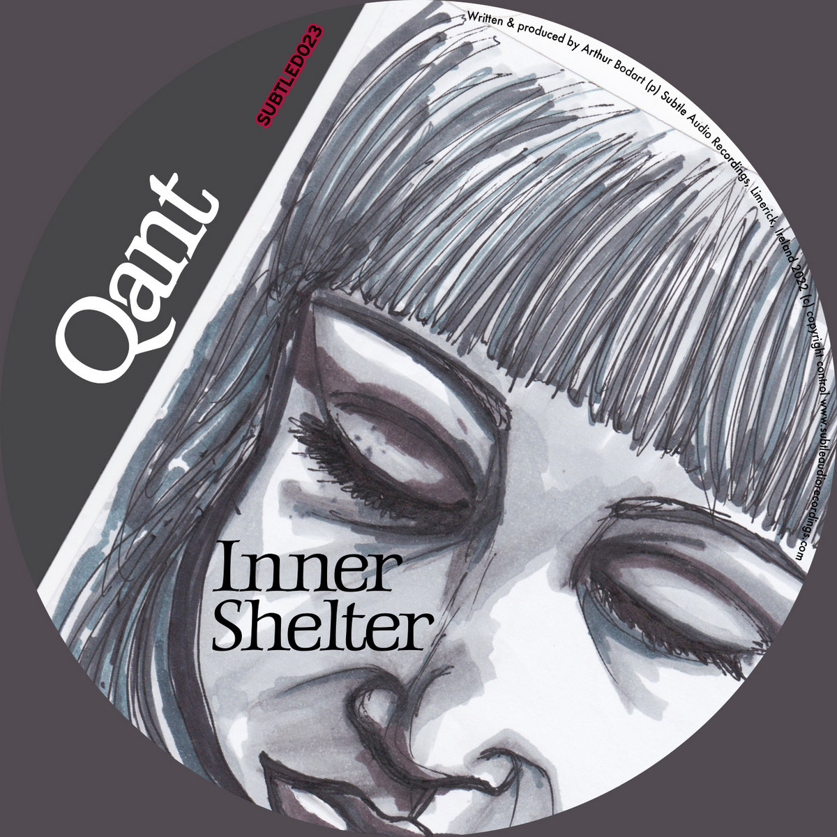 SUBTLED023 :: Qant - Inner Shelter cover