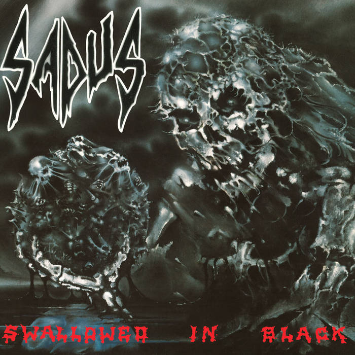 1990年 EU Sadus Swallowed in Black レコード Swallowed in Black | SADUS | LISTENABLE RECORDS