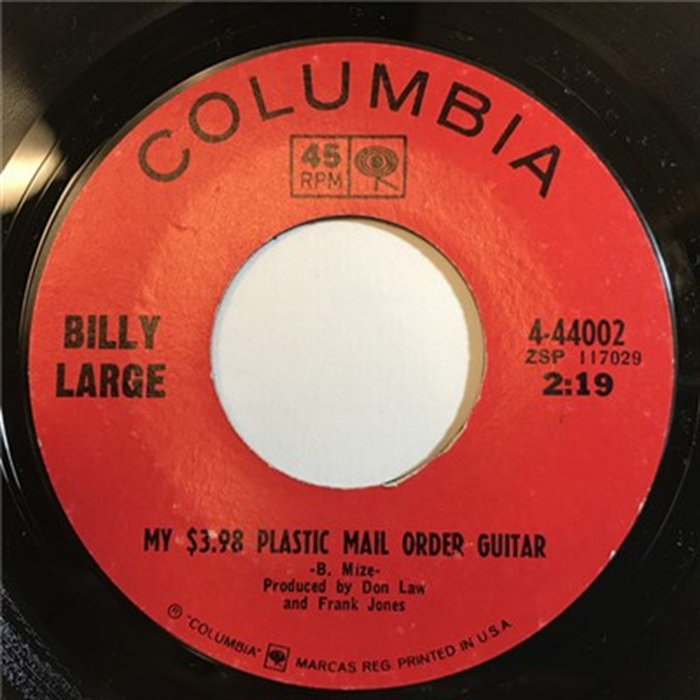 My 398 Plastic Mail Order Guitar A New Street To Walk On | Billy Large