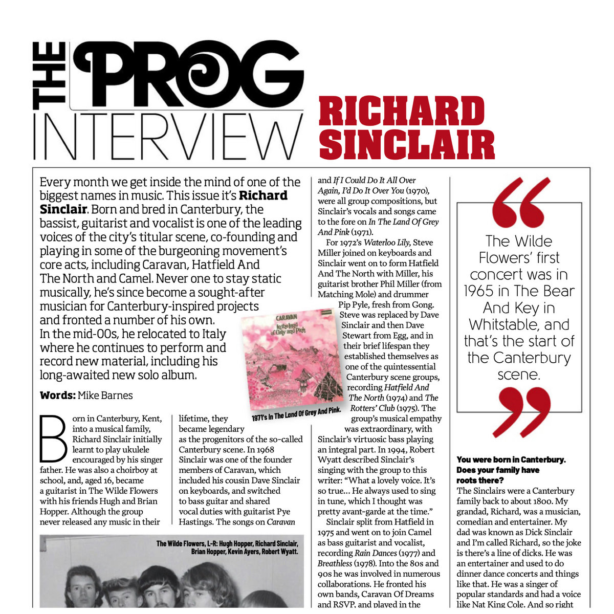 Live Tracks | Richard Sinclair