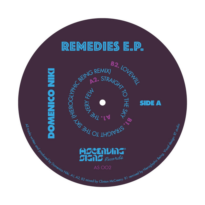 Pochette de Remedies E.P. par Domenico Niki