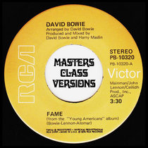 DAVID BOWIE - FAME (MASTERS CLASS VERSIONS) cover art