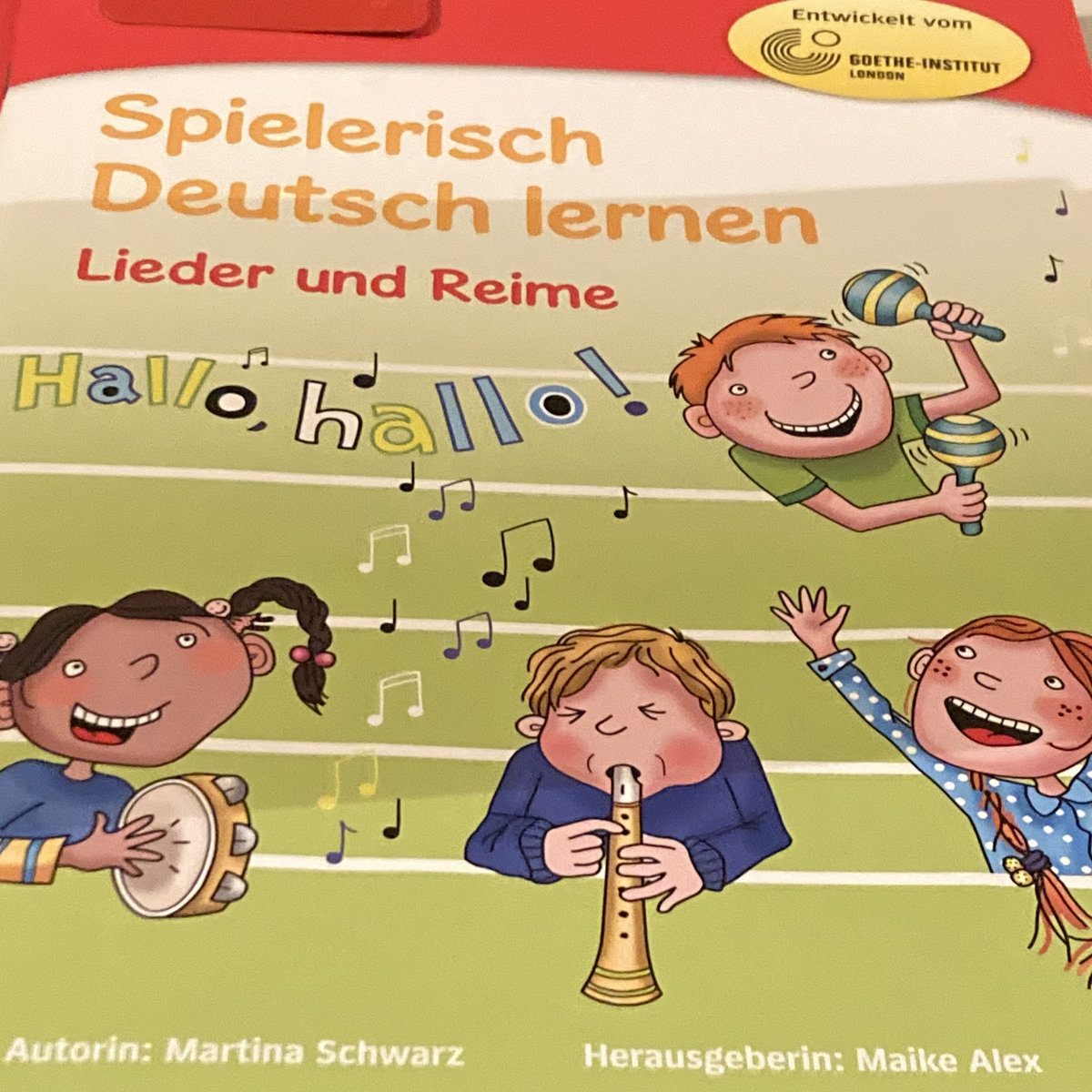 Spielerisch Deutsch lernen: Lieder und Reime | Martina Schwarz