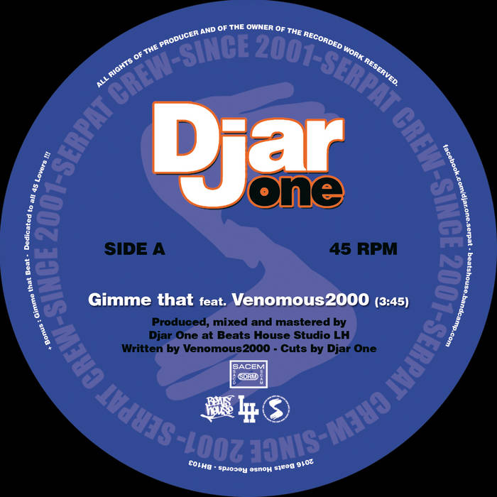 Djar One - Gimme That ft. Venomous2000