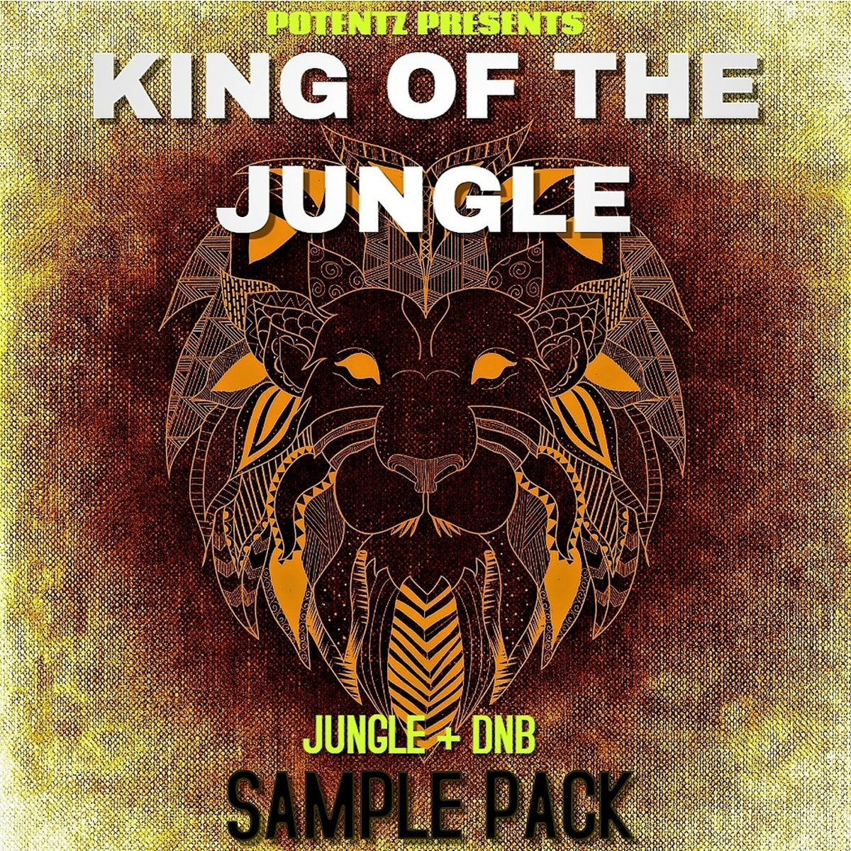 Potentz Presents - King Of The Jungle - Jungle + Drum and bass sample pack  - CLICK MERCH TO PAY THERE NOT HERE! IF U DO PAY HERE I WILLSEND YOU THE