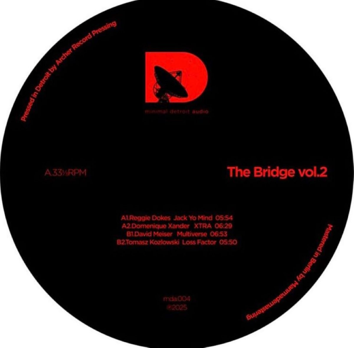 mda.vol 004 - the bridge part 2 | minimal detroit