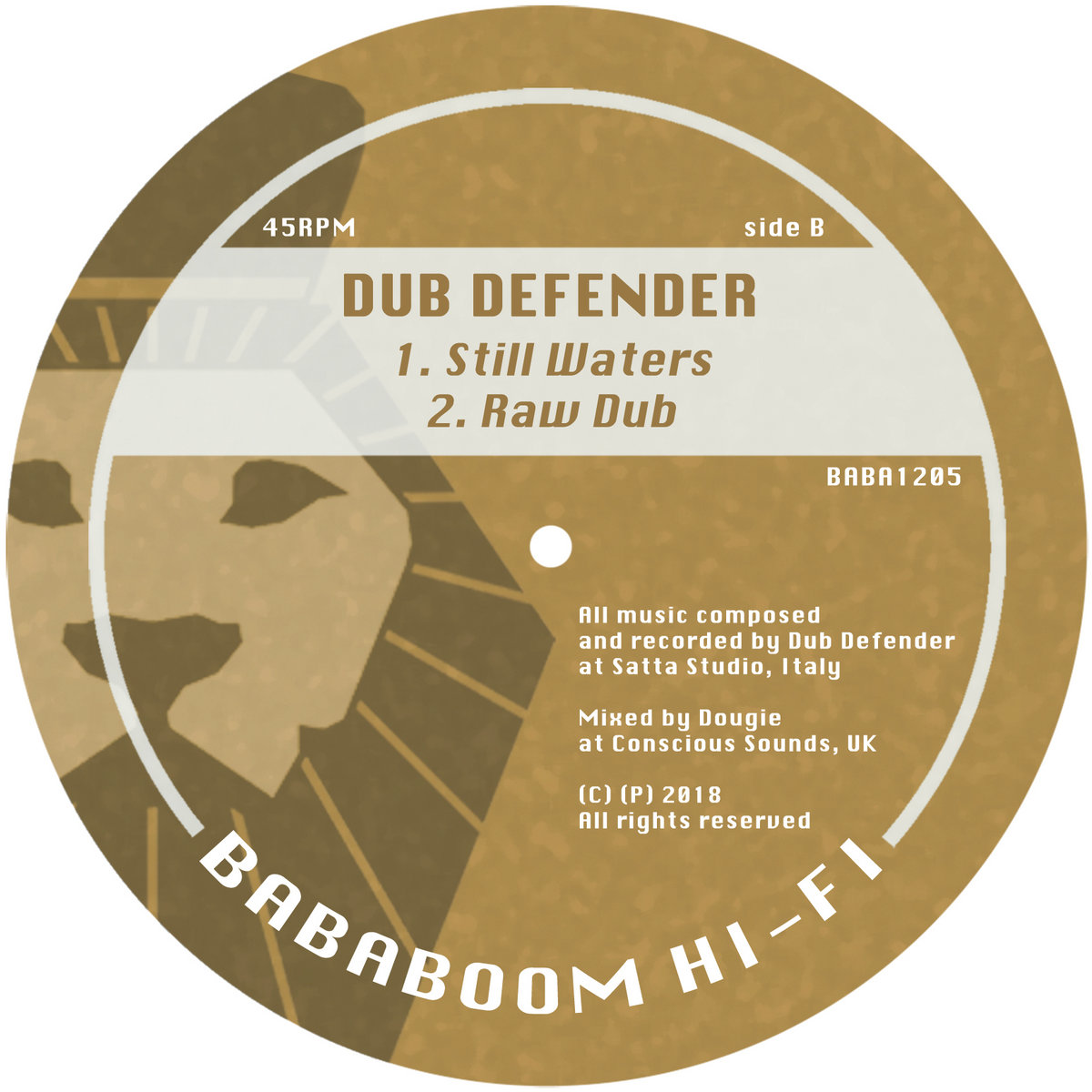 Warning / Still Waters [BABA1205] | Willi Williams, Dub Defender