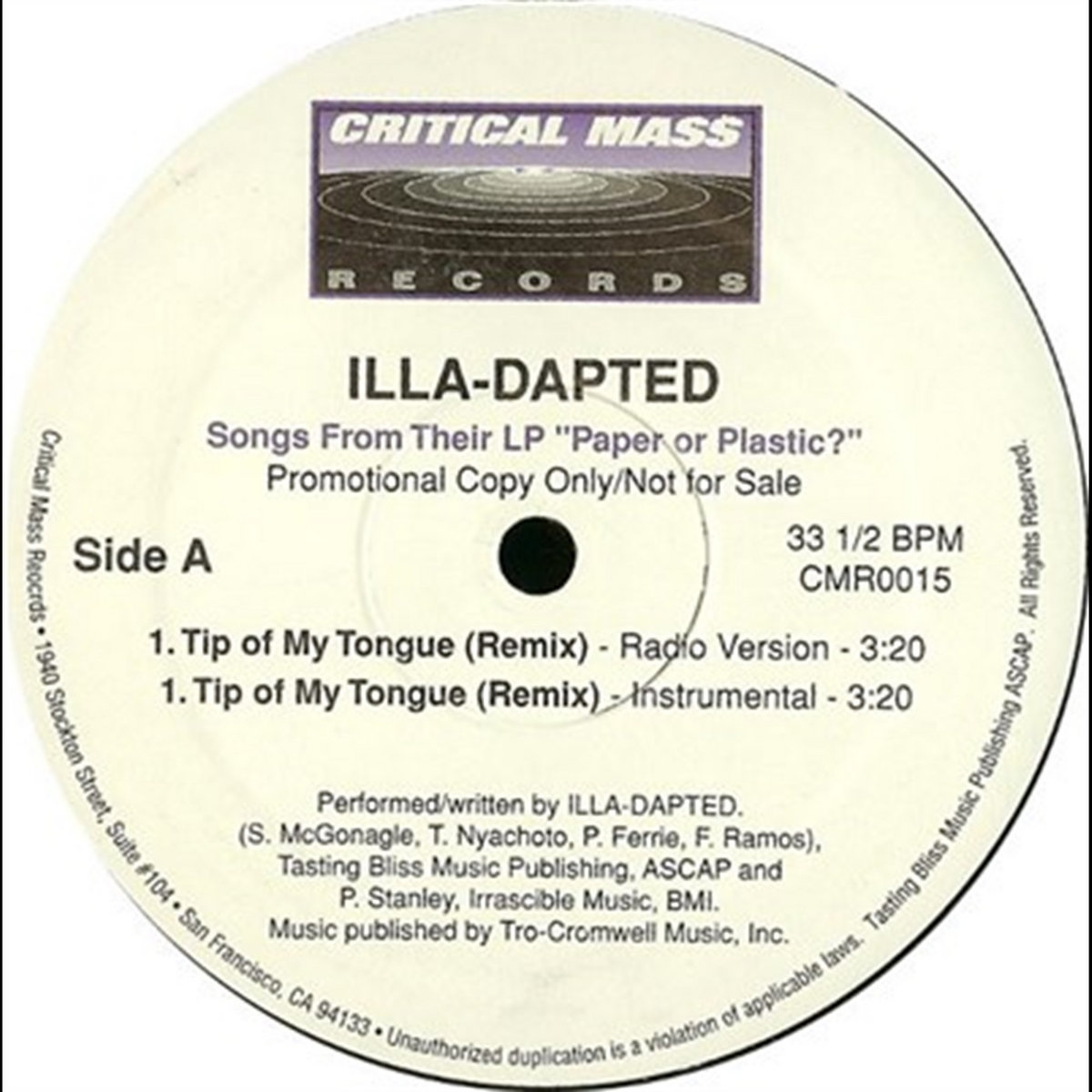 Tip Of My Tongue Remix | Illa-Dapted