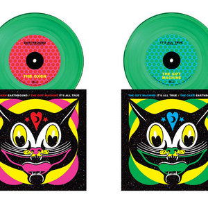 the gift machine/the Oxen (Split 7")the gift machine/the Oxen (split 7') cover