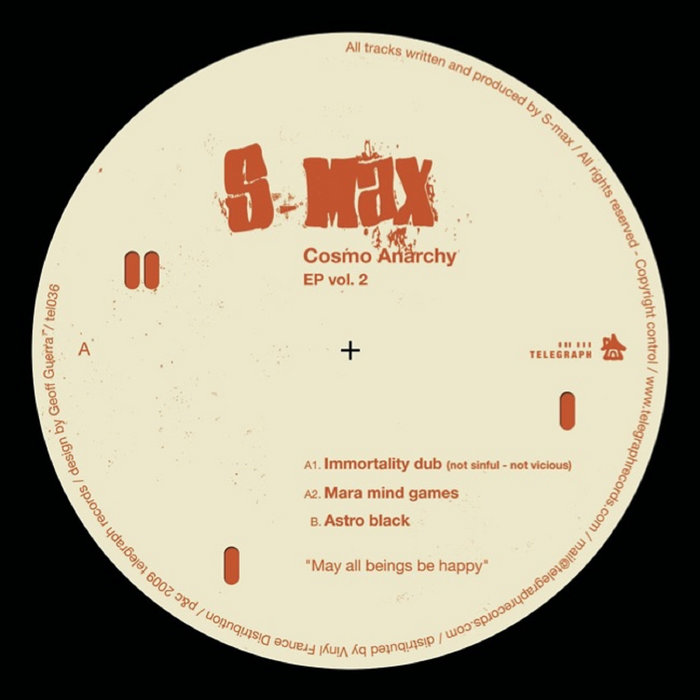 Immortality Dub | S-max - Logistic records / Telegraph records