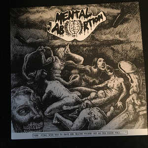 Mental Abortion — Split 7" with Reeking Cross