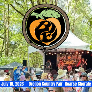 July 10th, 2026 - Oregon Country Fair - Veneta, OR cover