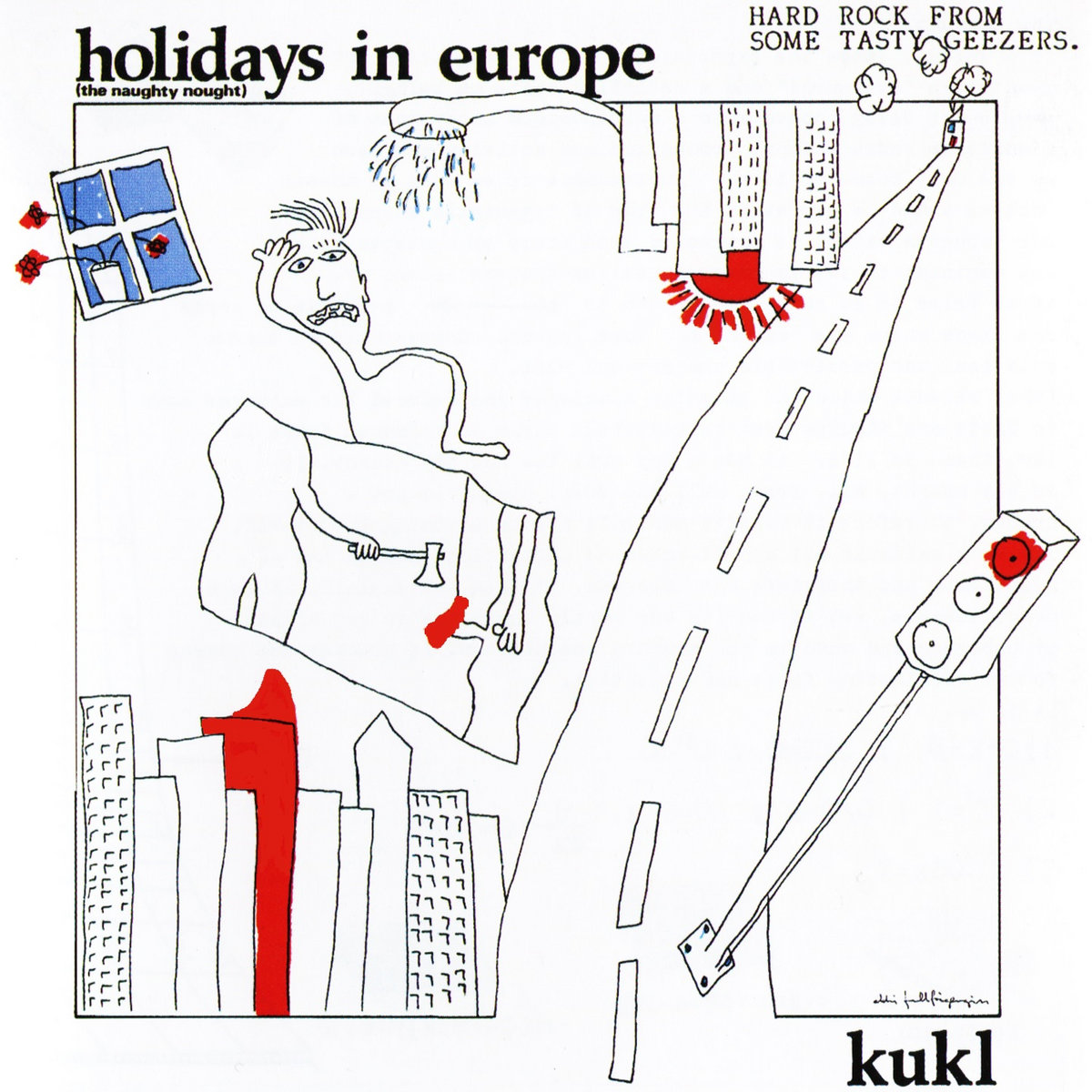 英LP Kukl Holidays In Europe (The Naughty Nought) TPLP326DMM One Little Indian 未開封 /00260 Holidays In Europe (The Naughty Nought) | K U K L