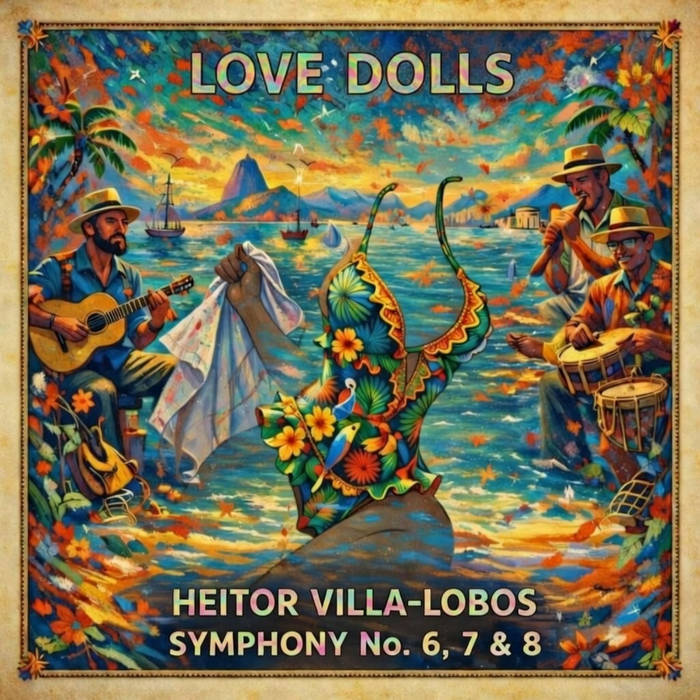 アート・デザイン・音楽 VILLA LOBOS Heitor Villa-Lobos - Symphony No. 6, 7 & 8 | Love Dolls | Nijino
