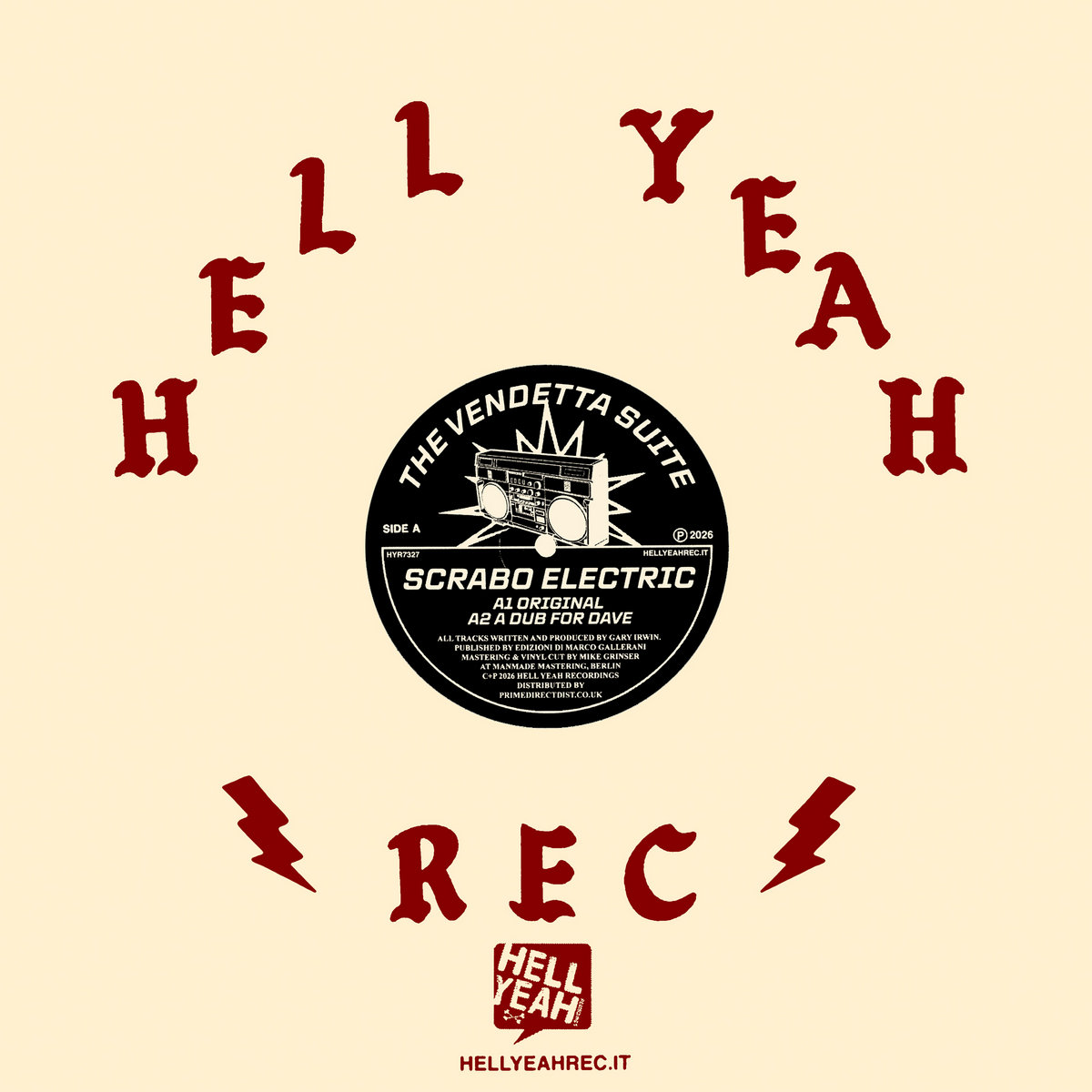 Scrabo Electric | The Vendetta Suite | Hell Yeah Recordings