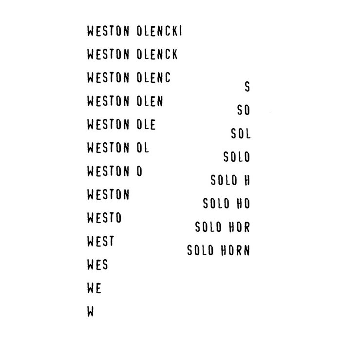 Tone Study No. 4 | Weston Olencki