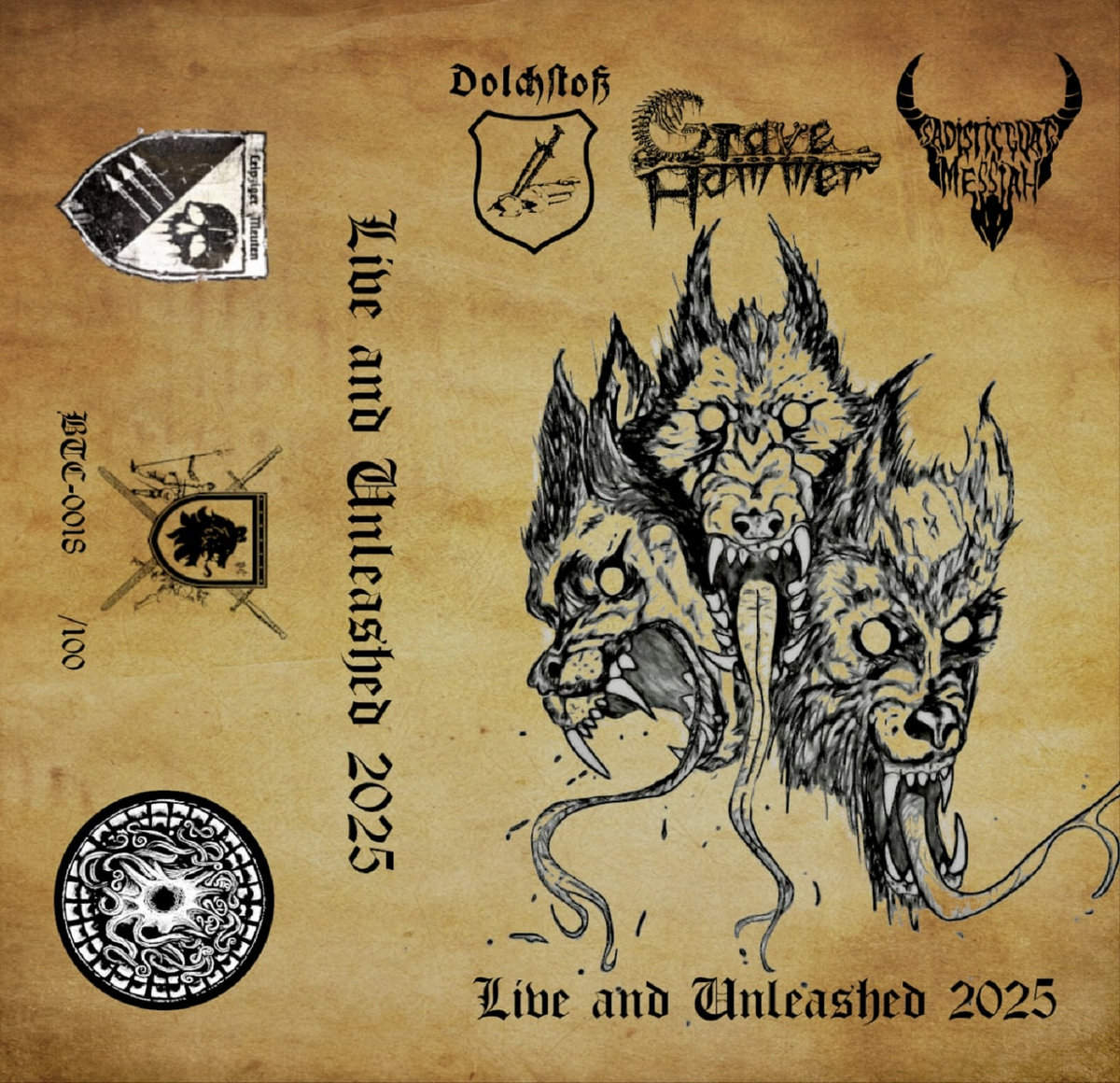 LABEL: Dolchstoß, Gravehammer, Sadistic Goatmessiah - Live