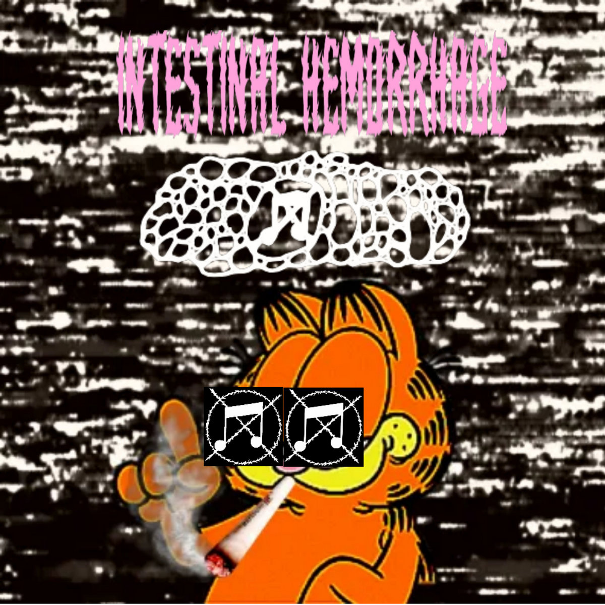 KYPHOSIS X INTESTINAL HEMORRHAGE 'GARFNOISE' SPLIT - INTESTINAL