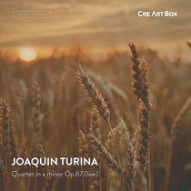 Turina Piano Quartet cover art