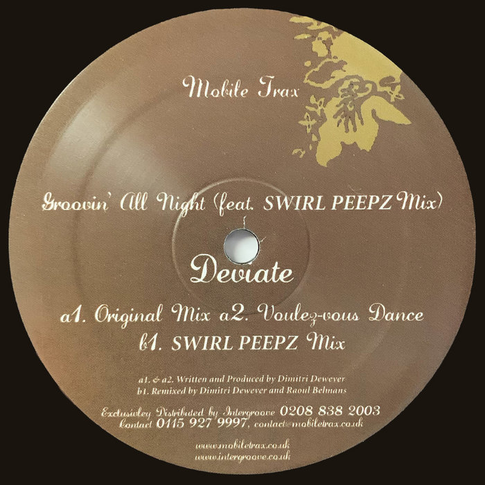 Groovin' All Night Deviate Swirl People / L.I.T.S. Records