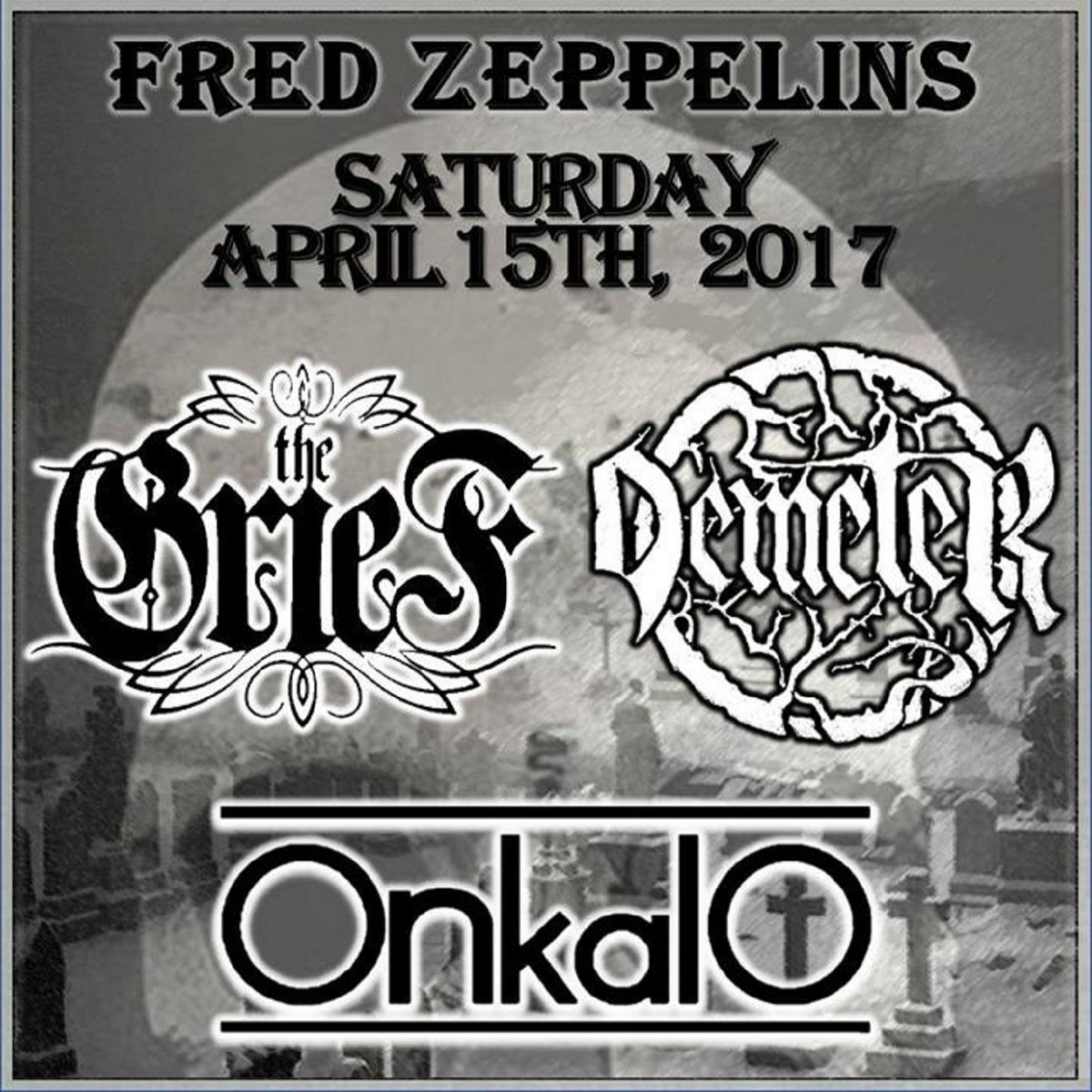 ONKALO / DEMETER - Live @ Fredz (15/04/2017) cover