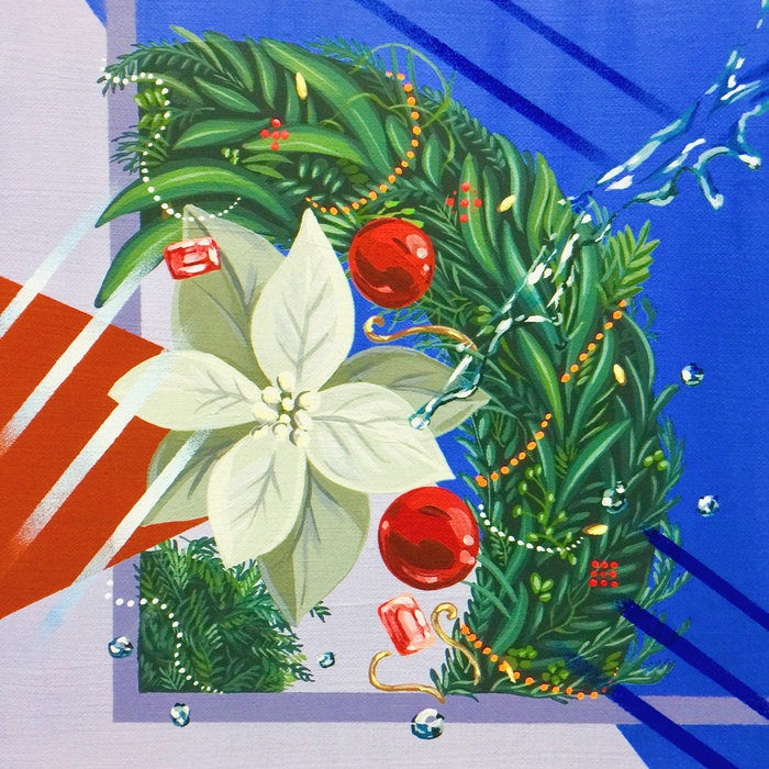 あき様 オーナメントHoly Night Xmas オーナメント（ランタン） 約16×12cm｜アミブルージュ