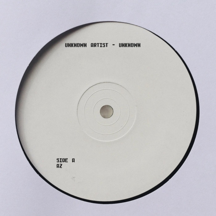 Unknown Artist - Unknown (AZ002) | Unknown Artist | Andre Zimmer
