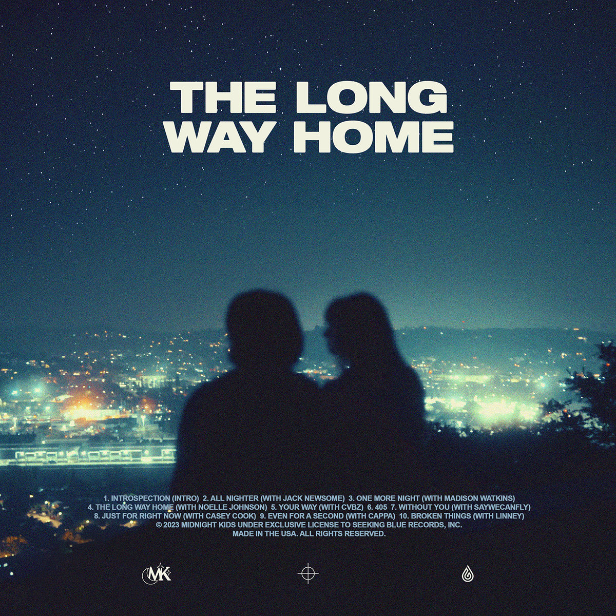 Midnight Kids The Long Way Home レコードLP Midnight Kids – The Long Way Home – Vinyl (Blue Transparent
