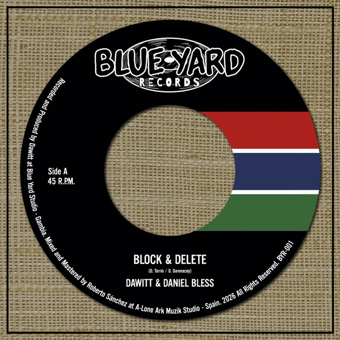 Pochette de Dawitt & Daniel Bless - Block & Delete par A-LONE REGGAE SHOP