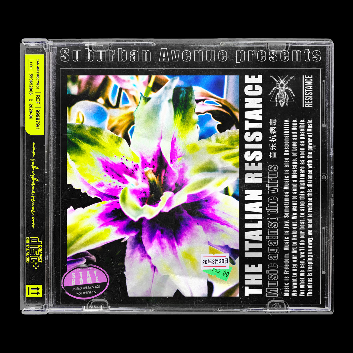 The Italian Resistance Music Against The Virus Various Artist Suburban Avenue the italian resistance music against the virus