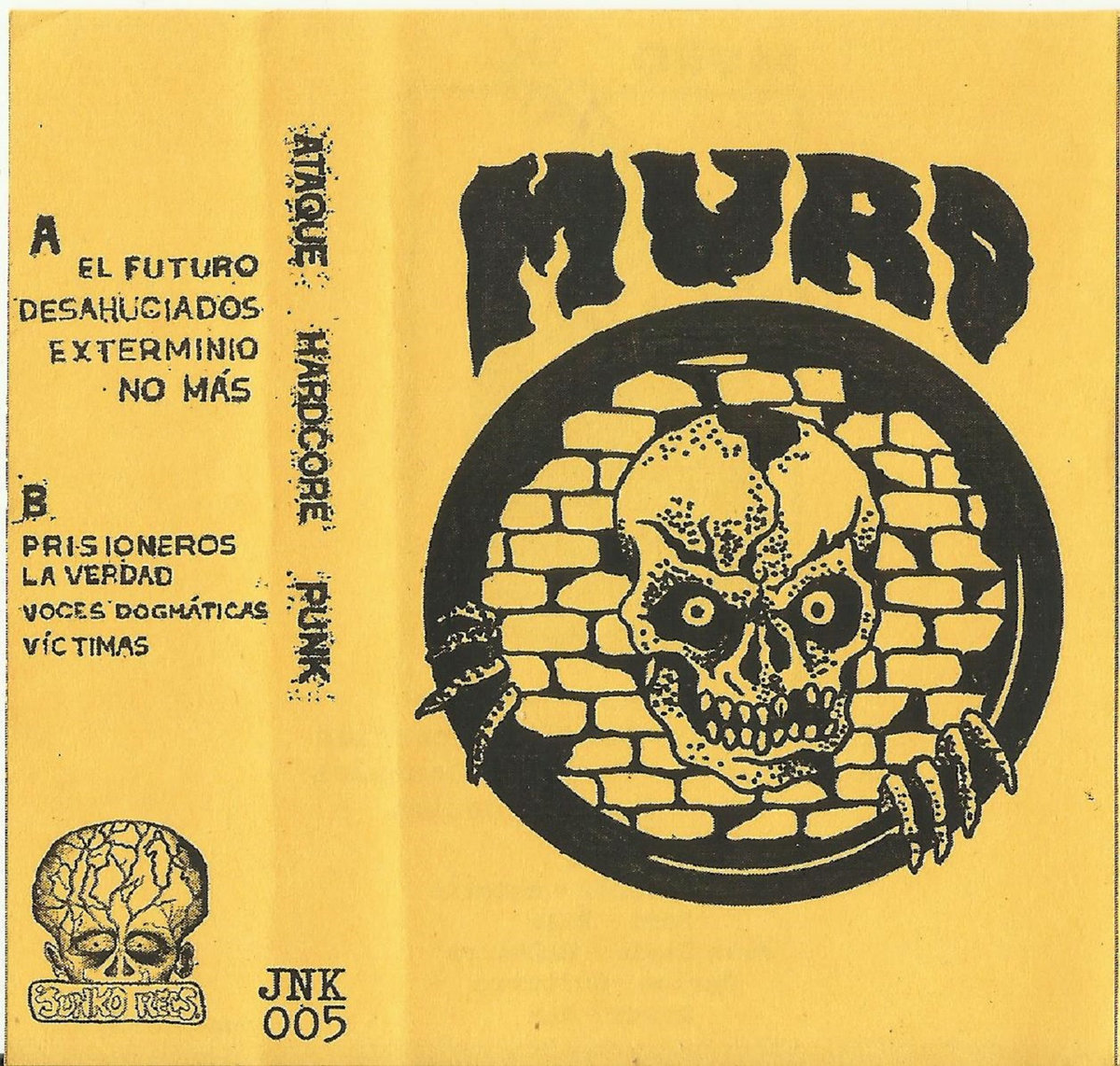 Ataque Hardcore Punk Cassette | Muro | Junko Records