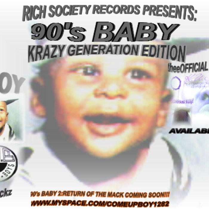 90's Baby Krazy Generation Edition Mixtape D.Boy