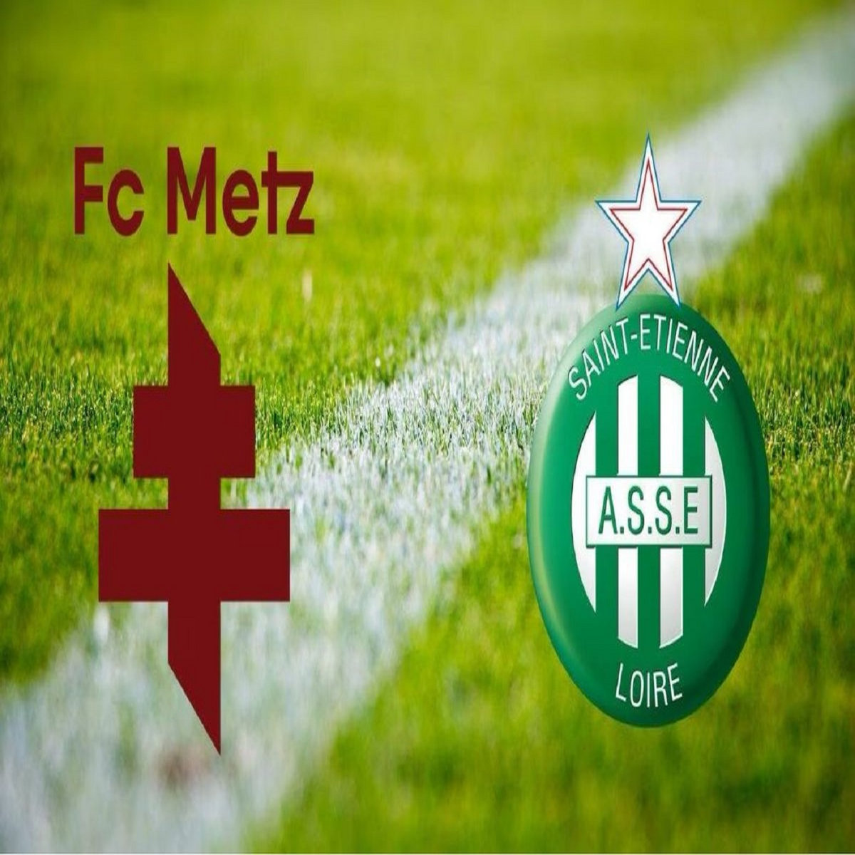 FANION 10*09 CM AS.SAINT-ETIENNE ASSE Vs FC.LORIENT 16° COUPE DE FRANCE