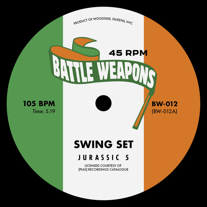 Pochette de BW-012 par Jurassic 5 / Smoove