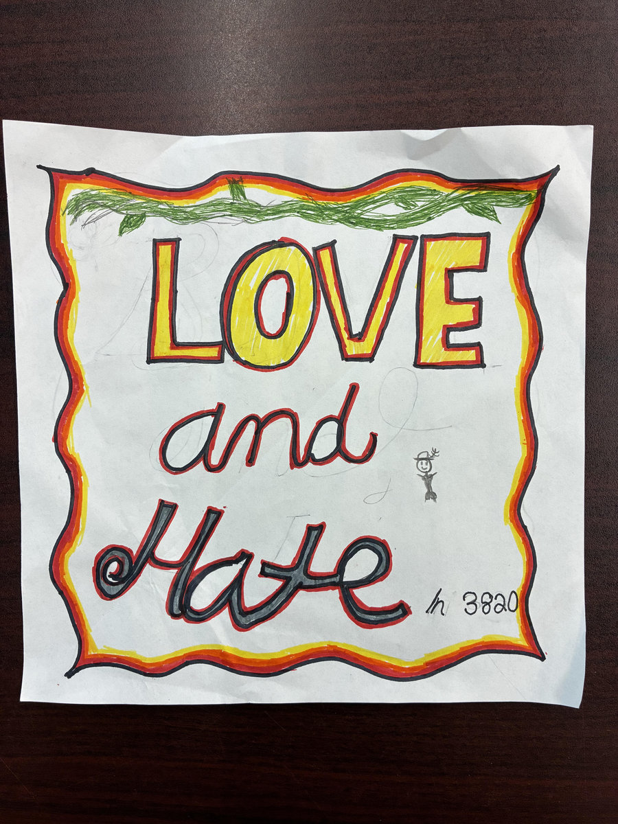 Love and Hate in 3820 cover art