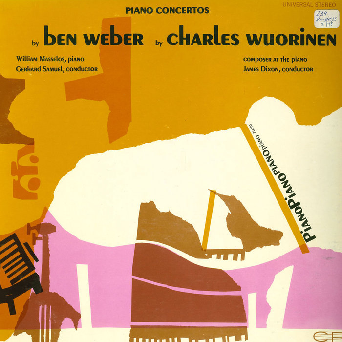 Ben Weber & Charles Wuorinen: Piano Concertos | Royal Philharmonic