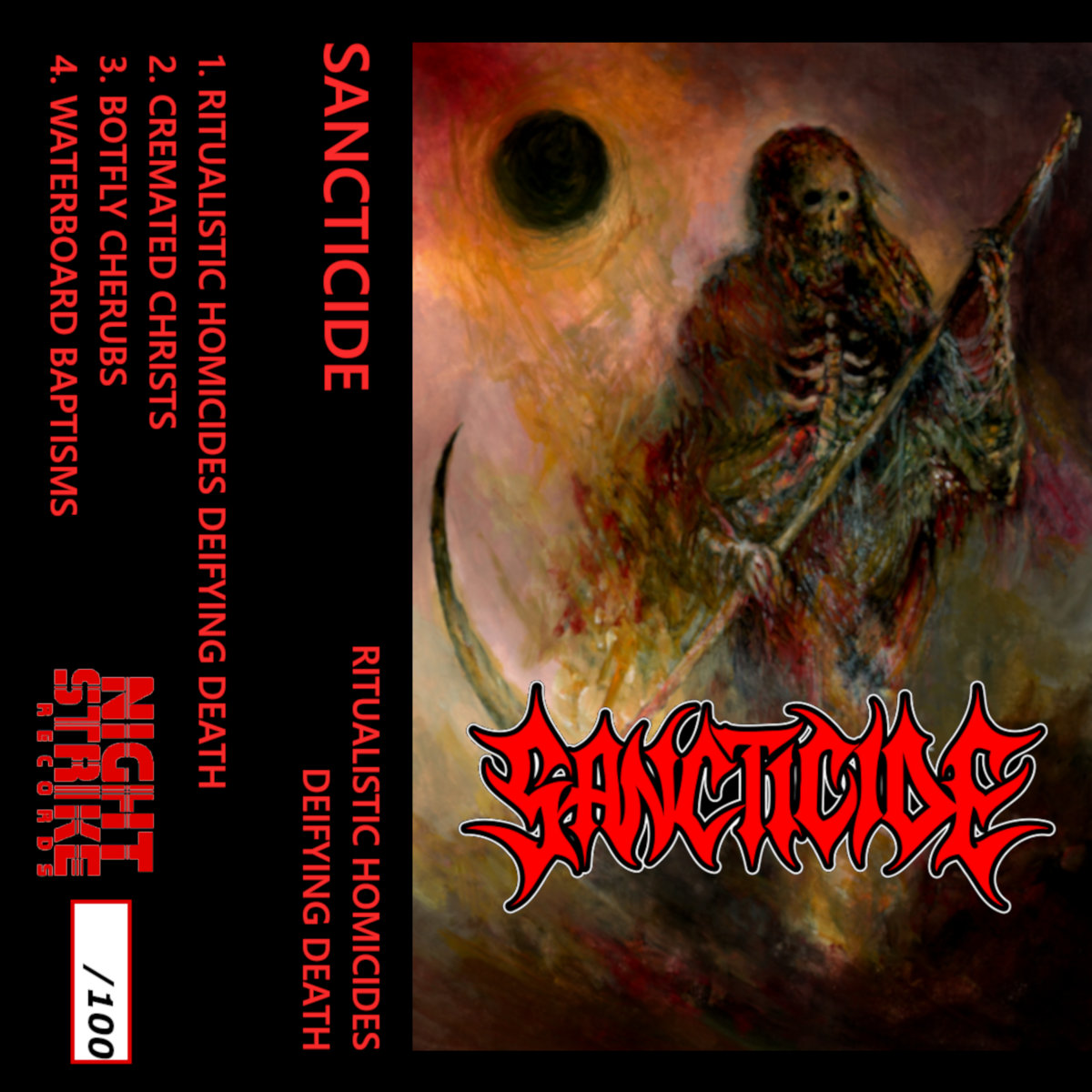 Sacramentary Abolishment デスメタル death RITUALISTIC HOMICIDES DEIFYING DEATH (EP) | SANCTICIDE | Sancticide