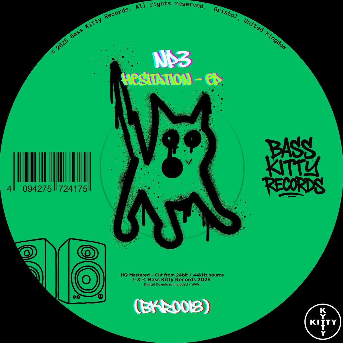 NP3 - Hesitation [BKR018] | NP3 | Bass Kitty Records