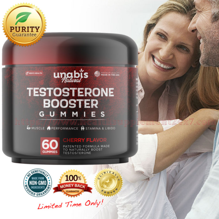 Unabis Testosterone Booster Gummies (Clinically Proven!) Increase