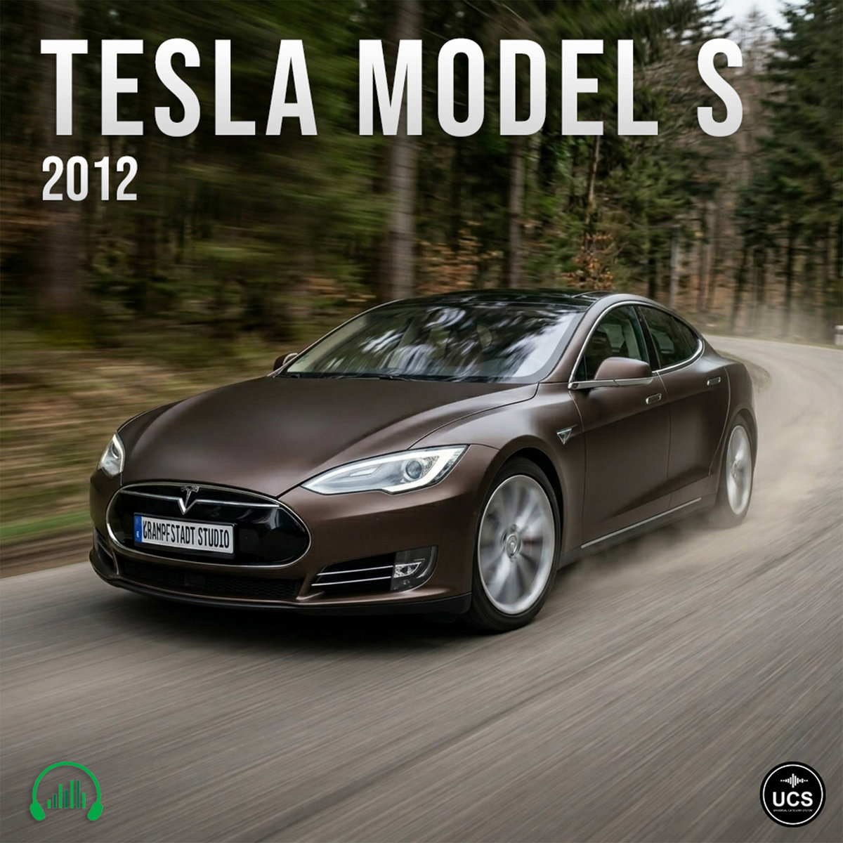 Tesla Model S 2012 electric full-size car