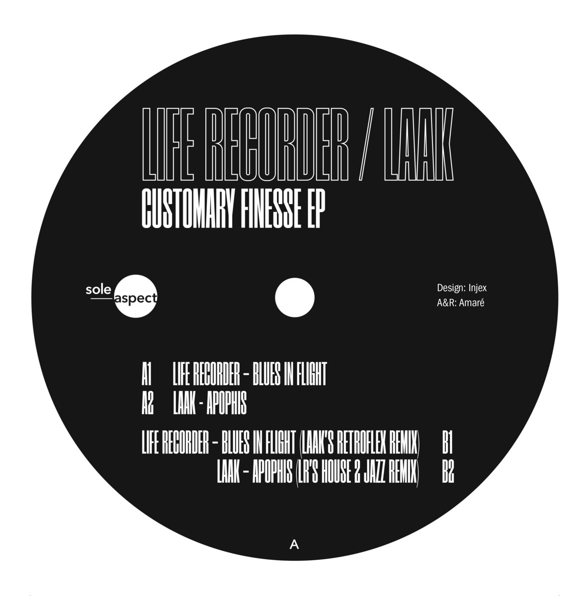 Customary Finesse EP [Vinyl Only Release] - No Digital Download