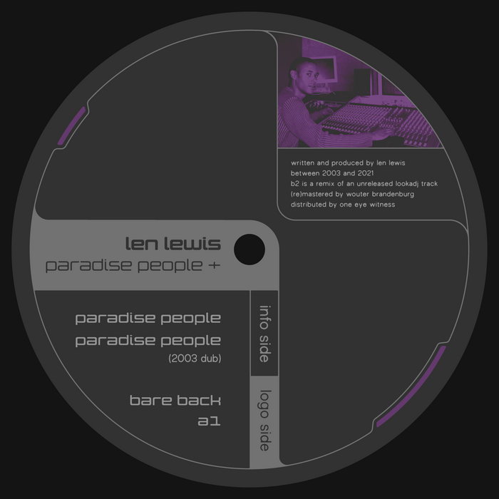Pochette de Paradise People + (DZUN004) par Len Lewis