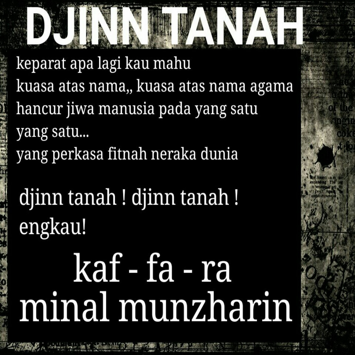 Djinn Tanah Con Formed