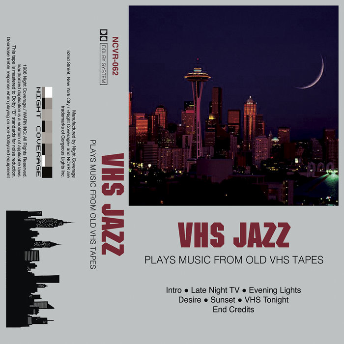 Plays Music From Old VHS Tapes | VHS Jazz | NIGHT COVERAGE