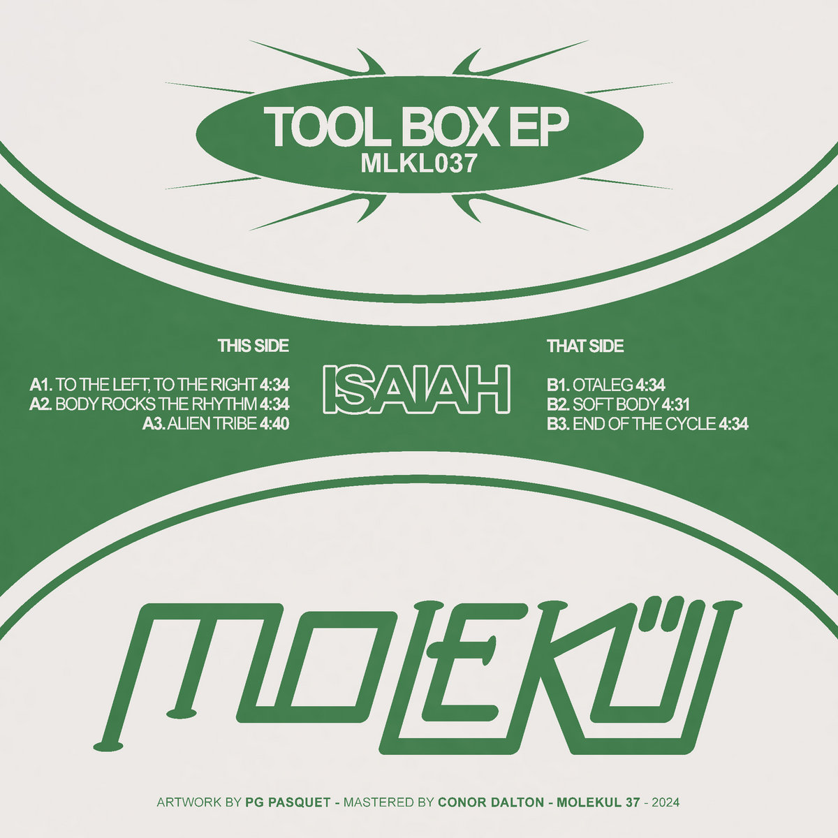 Tool Box EP [MLKL037] | Isaiah | Molekül
